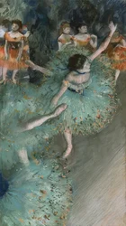 Dancers in Green. 1877-79