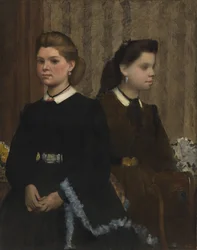 The Bellelli Sisters (Giovanna and Giuliana Bellelli)