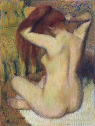 Woman Combing Her Hair, c.1888-90