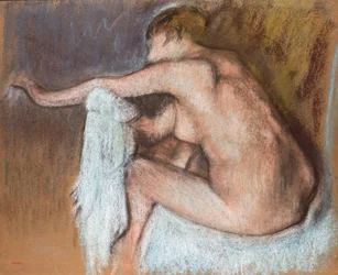 Woman Drying her Arm