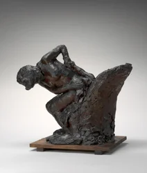 Woman Seated, Wiping Her Left Hip, 1890s-1911