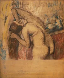 Woman at Her Toilette
