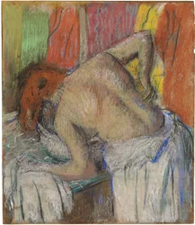 Woman Washing Her Back, c.1895