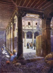 Northern Spain: Burgos, Patio of the Casa de Miranda