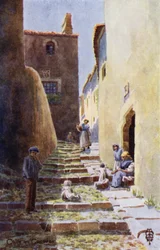 Northern Spain: Caceres, Calle de la Cuesta de Aldana