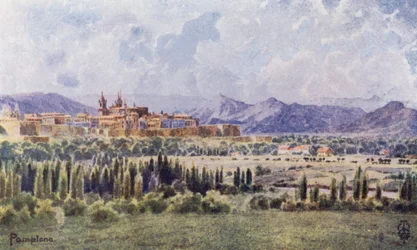 Northern Spain: Pamplona, From the Road to the Frontier