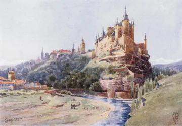 Northern Spain: Segovia, The Alcazar