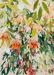 Abstract Floral Garden