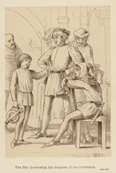 The Boy Answering the Request of the Inebriates