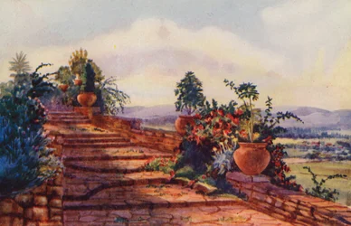 The Steps at Government House, Pretoria