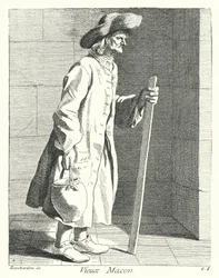 Old Bricklayer (engraving)