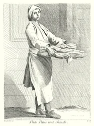Pastry Seller (engraving)