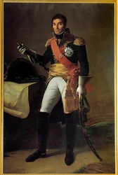 Portrait in Foot of Andre Massena, Duke of Rivoli, Prince of Essling, Marshal of Empire
