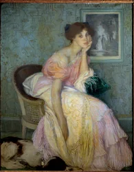 Portrait of Miss Ella Carmichael, Governess of Children