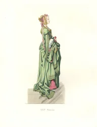 Flemish Lady in Waiting