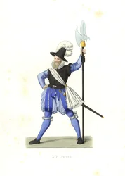 Heinrich Schmid, Swiss Halberdier