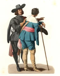 Portrait of Two Spanish Artists