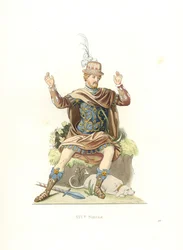 French Gentleman in Ancient Costume