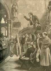 Election meeting in Ireland