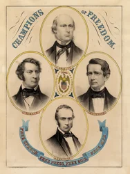 Champions of freedom, free speech, free press, free soil, freemen