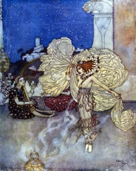 Princess Salome, Jewish Princess. Illustration by Edmund Dulac