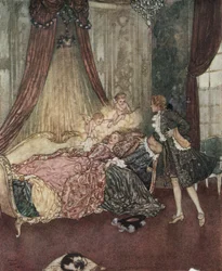 The Sleeping Beauty: Prince Charming Discovers the Sleeping Girl