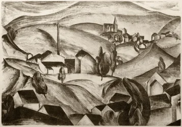 Landscape with Houses