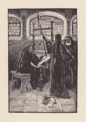 Illustration for The Eve of St Agnes by John Keats