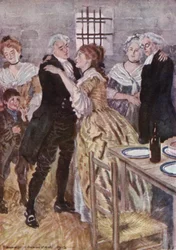 Illustration for The Vicar of Wakefield by Oliver Goldsmith