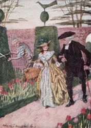 Illustration for The Vicar of Wakefield by Oliver Goldsmith