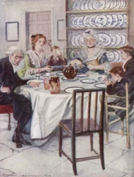 Illustration for The Vicar of Wakefield by Oliver Goldsmith