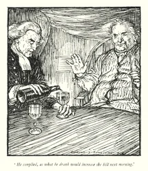 Illustration for The Vicar of Wakefield by Oliver Goldsmith