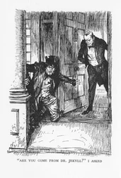 Scene from The Strange Case of Dr Jekyll and Mr Hyde by Robert Louis Stevenson