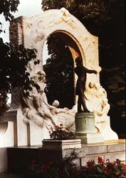 Monument to the Austrian Composer Johann Strauss the Younger