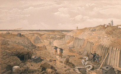 Ditch of the Bastion Du Mat