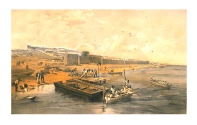 Fortress of Yenikale, looking towards the Sea of Azoff
