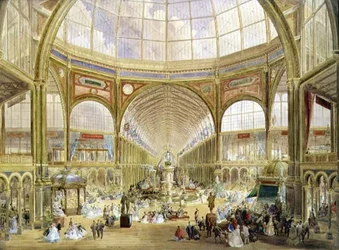 Interior of the International Exhibition of 1862