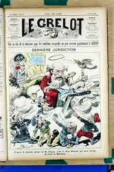 Cover of Le Grelot, No. 1452, Satirical in Colors