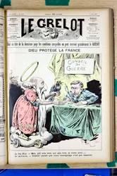 Cover of Le Grelot, No. 1478, Satirical in Colors