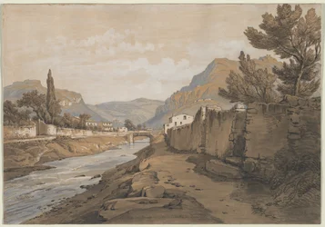The Neuve River at the End of the Dardenne Valley