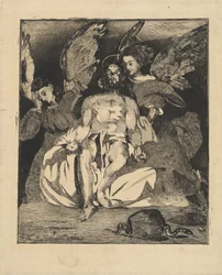 Dead Christ with Angels, 1866-1867