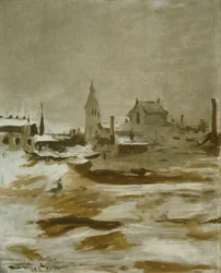 Effect of snow at Petit-Montrouge, 1870