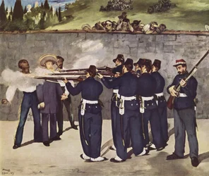 The Execution of Emperor Maximilian of Mexico, June 19, 1867