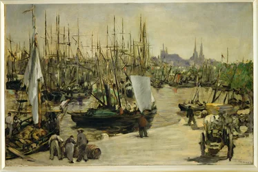 The Port of Bordeaux, France