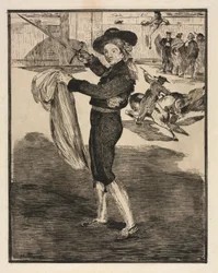 Mlle. Victorine in the Costume of an Espada