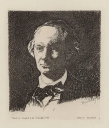 Portrait of the Poet Charles Baudelaire