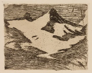 The Mountain, plate 2 from The River