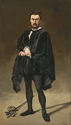 The Tragedian Actor (Rouviere as Hamlet)