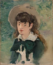 Young Girl on a Bench