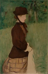 Young Woman in a Garden